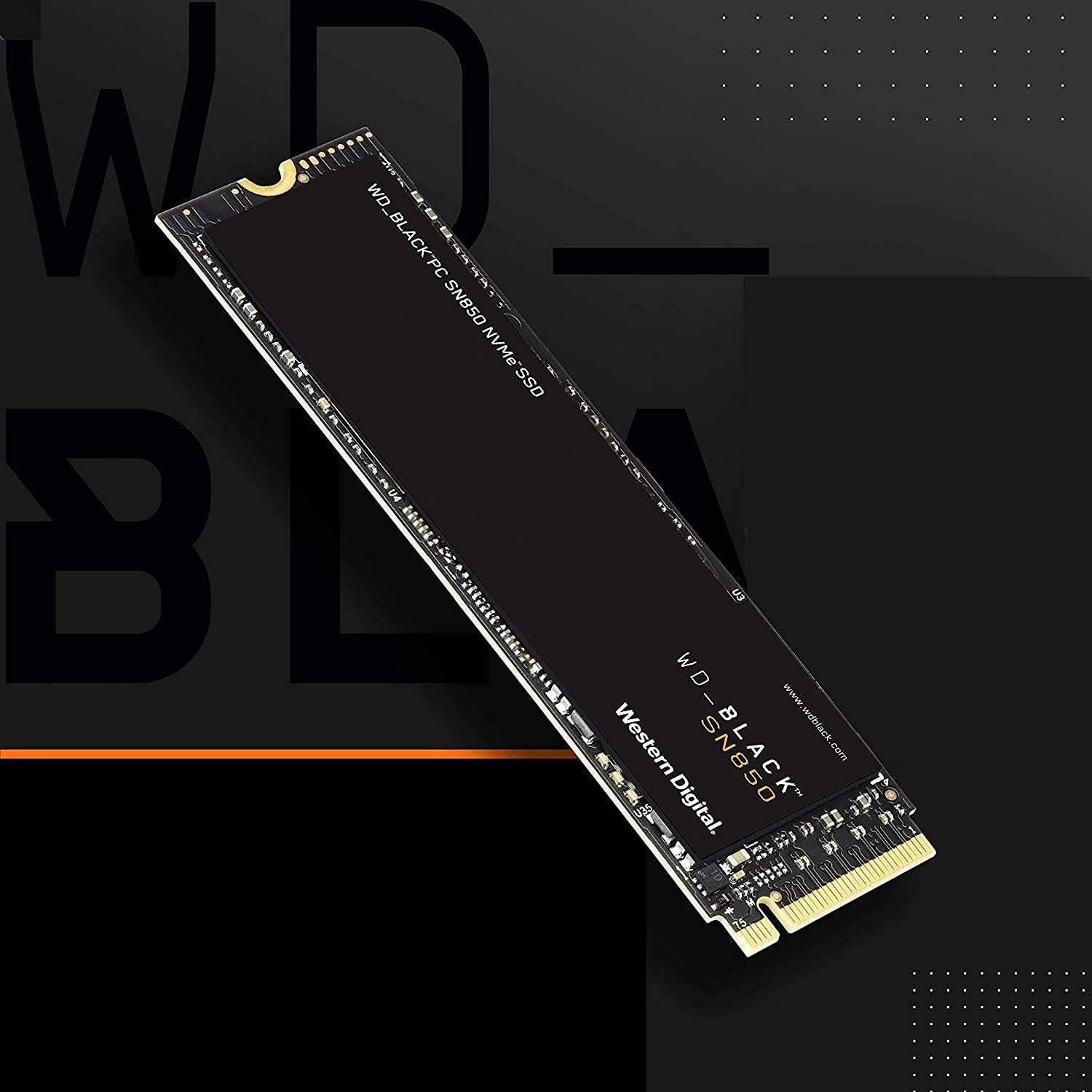 WD_BLACK SN850 1TB M.2 2280 PCIe Gen4 NVMe Gaming SSD up to 7000